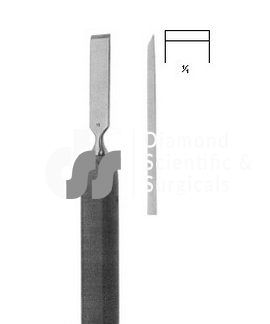 Osteotome with fiber handle