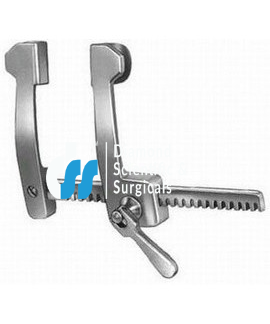 Rib Retractor lateral blades 12 x 16 mm spreading 95 mm