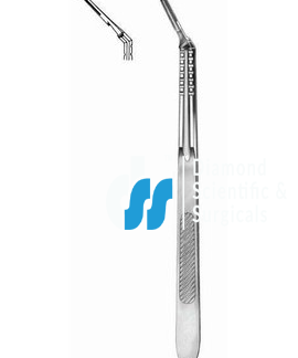 scalpel handle angled